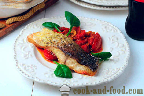 Ryba zapiekana z warzywami w piekarniku