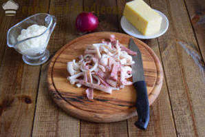 Squid Sałatka z serem i jajkami