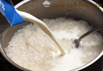 Kasza ryżowa mleko - krok po kroku receptury