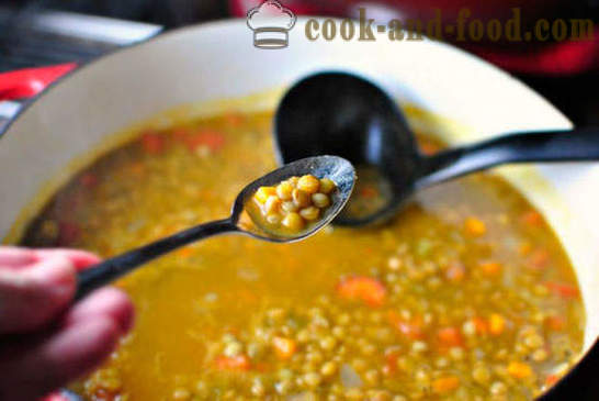 Ocieplenie zupa z soczewicy z warzywami