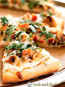 Najlepsze przepisy kulinarne pizza z grzybami