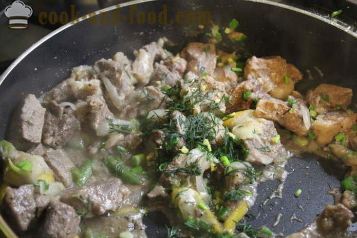 Duszona wieprzowina z rozmarynem i gruszki - jak gotować pyszny gulasz z mięsa wieprzowego, krok po kroku ze zdjęciami Recep