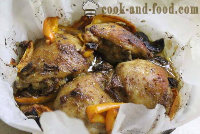 Kurczak w sosie teriyaki w piekarniku - jak gotować kurczak teriyaki, krok po kroku przepis zdjęć