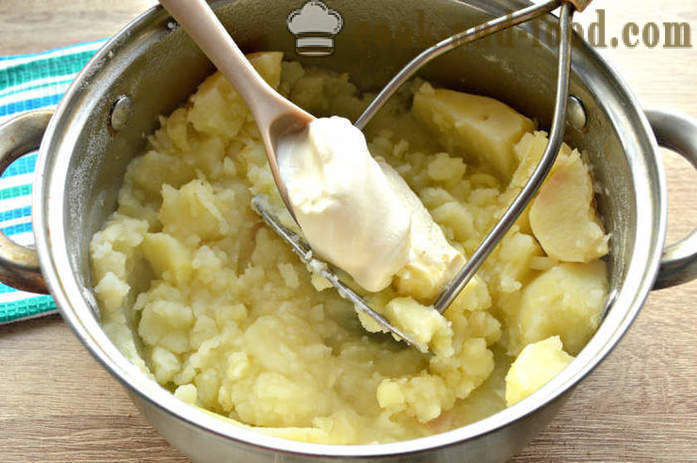 Ziemniaki puree z kwaśną śmietaną - jak gotować ziemniaki, krok po kroku przepis zdjęć