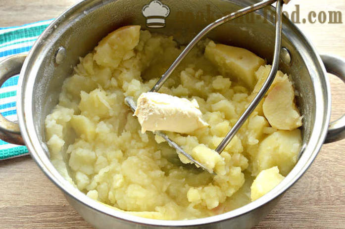 Ziemniaki puree z kwaśną śmietaną - jak gotować ziemniaki, krok po kroku przepis zdjęć