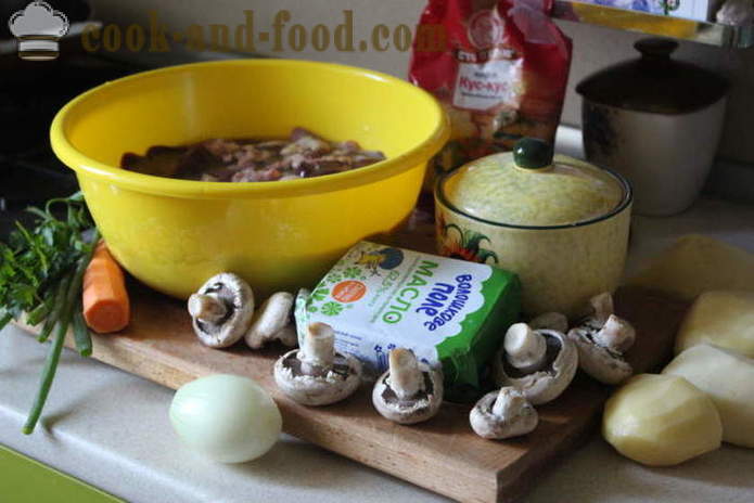 Zupa z wątróbką drobiową - jak gotować zupę z wątroby, krok po kroku przepis zdjęć