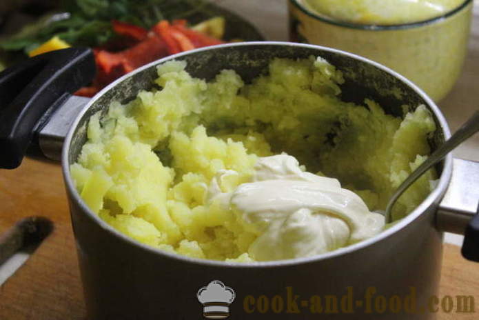 Ziemniaki, ziemniaki puree z selera i cebuli - Jak zrobić puree z cebuli i selera, krok po kroku przepis zdjęć