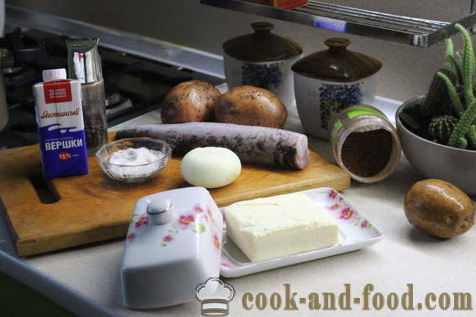 Szczupak filet w piekarniku z cebulą i śmietaną - jak gotować pyszne filet z szczupaka, krok po kroku przepis zdjęć