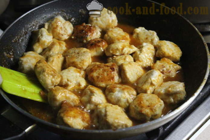 Mitboly Chicken - jak gotować klopsiki w sosie, krok po kroku foto-receptury sosu mitbolov