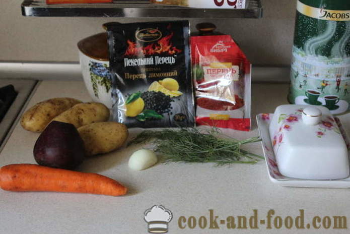 Pieczone warzywa w piekarniku - jak warzywa pieczone w folii w piekarniku prawidłowo i smaczne, o krok za krokiem zdjęć receptury