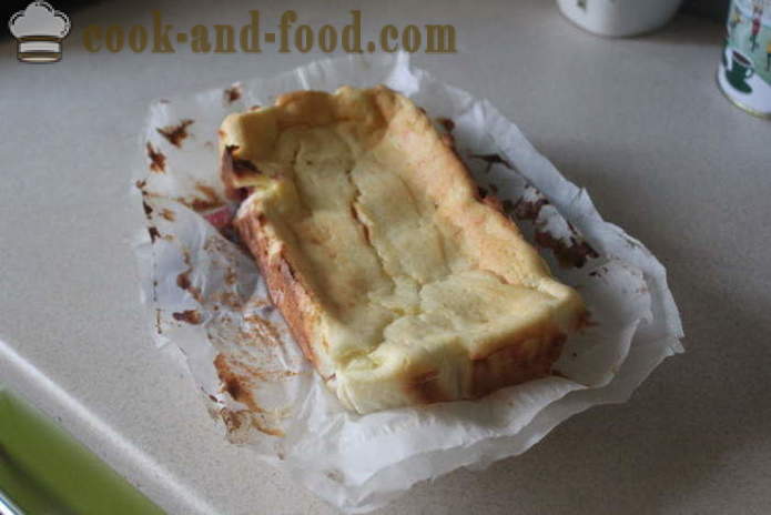 Sernik z brzoskwiniami - Jak upiec ciasto z serem i brzoskwiniami, z krok po kroku przepis zdjęć