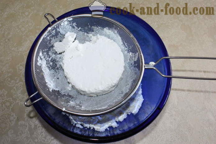 Twaróg ciasto z truskawkami bez pieczenia - Jak gotować sernik z truskawkami, krok po kroku przepis zdjęć
