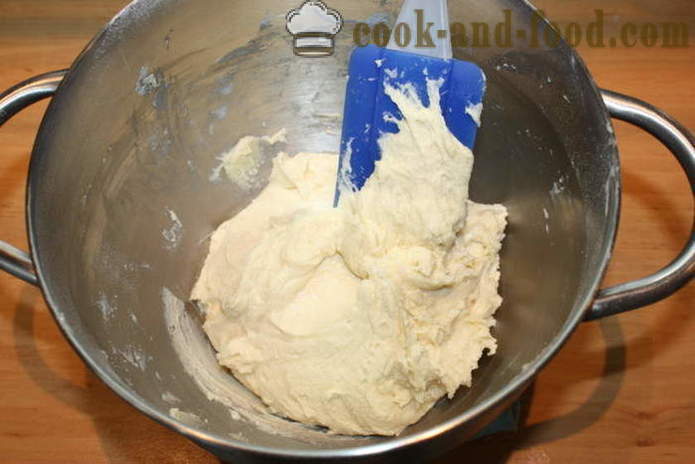 Kruche klejone wypełnienie - jak gotować ciastka z nadzieniem, krok po kroku przepis zdjęć
