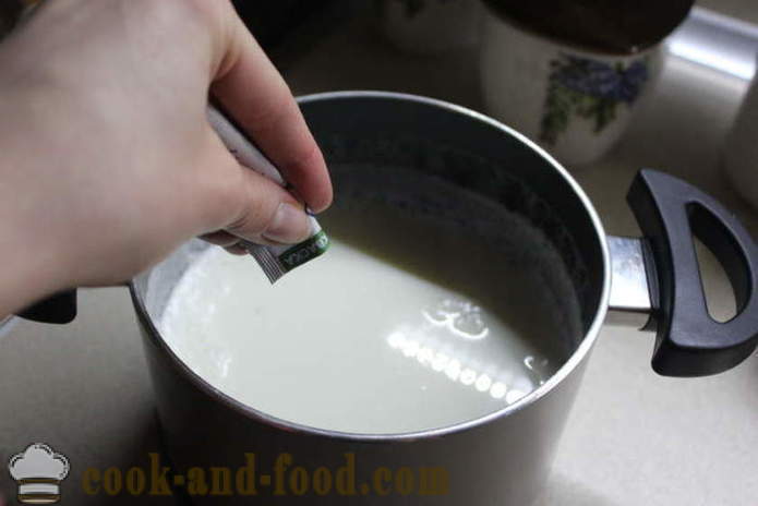 Domowy jogurt z mleka fermentować - jak zrobić jogurt w domu, krok po kroku przepis zdjęć