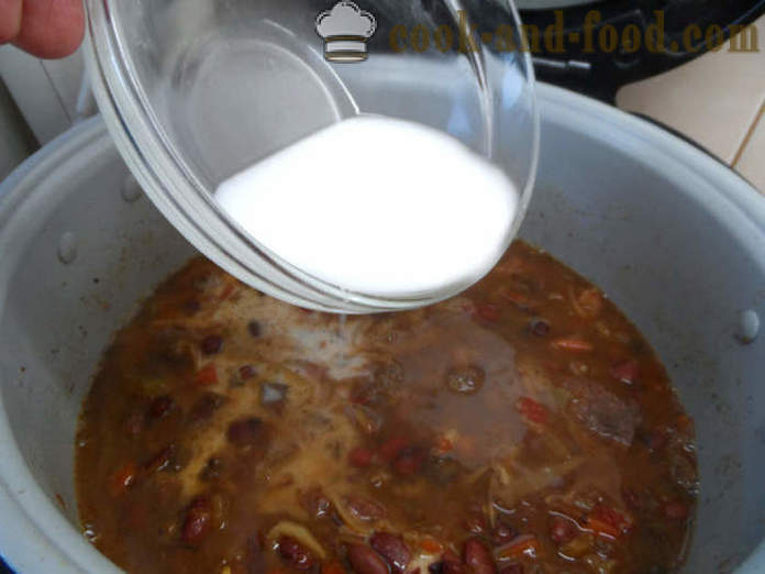 Gęsta zupa Chili con carne - jak gotować klasyczną carne chili con, krok po kroku przepis zdjęć