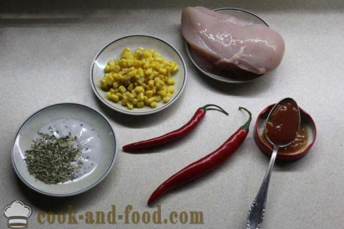Kurczak w chińskim sosie słodko-kwaśnym - jak gotować kurczaka po chińsku, krok po kroku przepis zdjęć