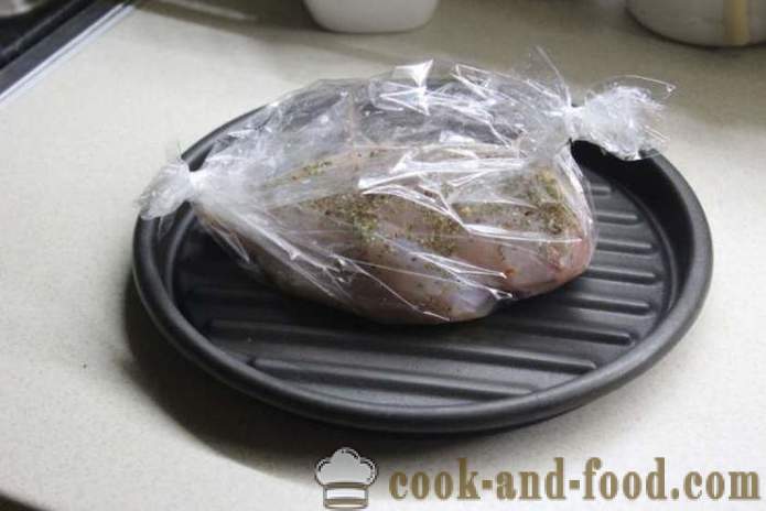 Ser rolka z piersi kurczaka w piekarniku - jak zrobić bułkę z kurczaka w domu, krok po kroku przepis zdjęć