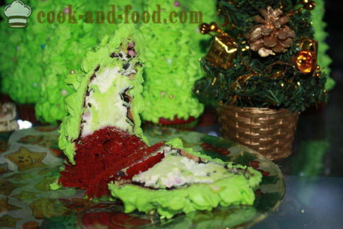 Boże Narodzenie Ciasta choinek - jak gotować Christmas ciastka choinek na krok za krokiem zdjęć domu receptury