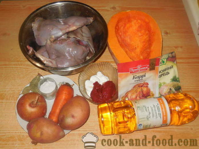 Przygotowanie dzikiego królika w piekarniku - jak gotować pyszne dzikiego zająca w domu, krok po kroku przepis zdjęć