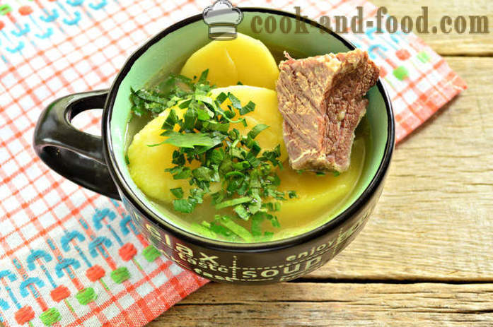 Zupa shourpa wołowina w domu - jak parzyć Shurpa w domu, krok po kroku przepis zdjęć
