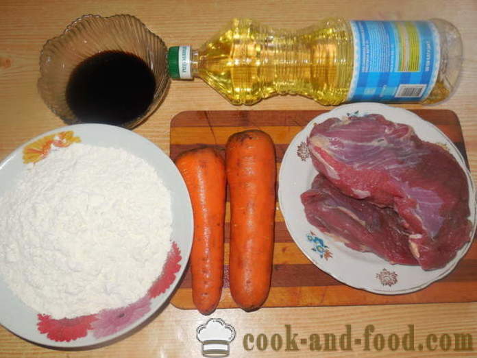 Menzy - Chiński smażone kulki mięsne, jak zrobić mięsne kulki z mięsa mielonego, krok po kroku przepis zdjęć