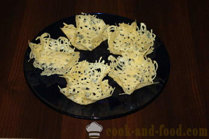 Pyszne sałatki grzyby w koszu serem - Jak zrobić ser kosze sałaty, krok po kroku przepis zdjęć