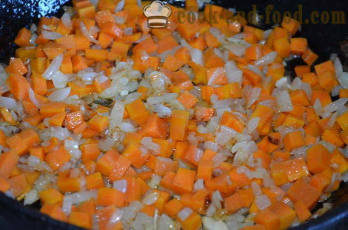 Gulasz warzywny z ziemniaków i cukinii - jak gotować gulasz warzywny z ziemniakami, cukinia, bakłażan, kalafior, krok po kroku przepis zdjęć