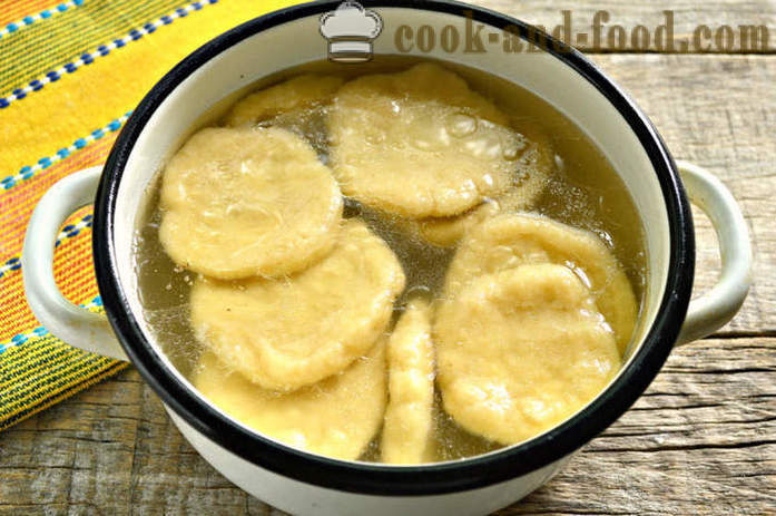 Zupa lub pierogi z jagnięciny i bulionu Haltama - jak gotować pyszne zupy baraniną, krok po kroku przepis zdjęć