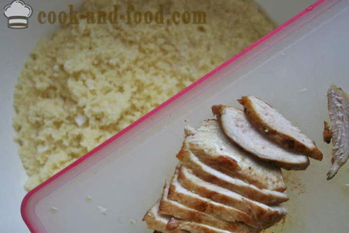 Pyszne kuskus z kurczaka przepis - jak gotować kuskus w garnku, z krok po kroku przepis zdjęć