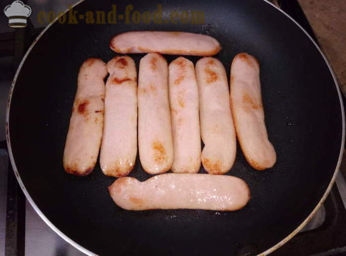 Pyszne hot dogi z kiełbasą i warzywami - Jak zrobić hot doga w domu, krok po kroku przepis zdjęć