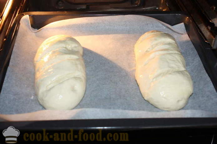 Pokrojony chleb w piecu - jak upiec chleb pokrojony w piecu w domu, krok po kroku zdjęć receptury