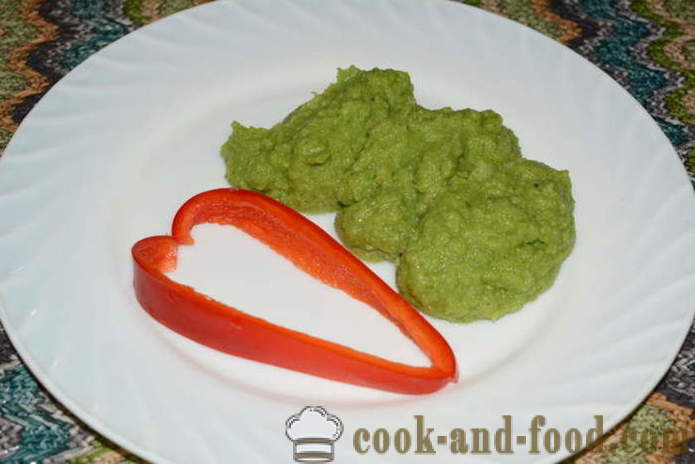 Pyszne puree z warzyw mrożonych brokułów - jak gotować brokuły puree, krok po kroku przepis zdjęć