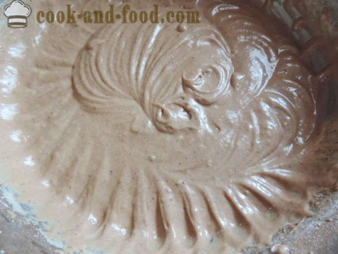 Homemade czekoladowe gofry chrupiące - jak zrobić gofry w żelaza wafel, krok po kroku przepis zdjęć