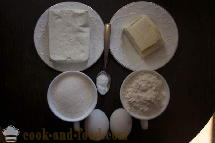 Babeczki z serami w formach silikonowych - Jak upiec ciasto z serem w piecu, z krok po kroku przepis zdjęć