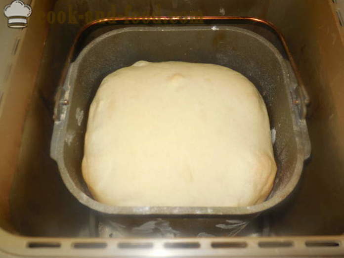 Ser chleb na surowicy do pieczenia chleba - jak upiec chleb w ekspres do chleba z twarogiem w surowicy, krok po kroku przepis zdjęć
