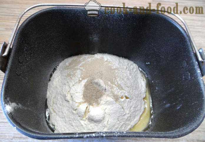 Bułki drożdżowe z serem - Jak gotować oryginalne przekąski, krok po kroku przepis zdjęć