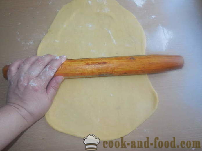 Wielkanoc ciasto z sokiem pomarańczowym lub tort-kraffin herbatniki ciasta, jak gotować, krok po kroku przepis zdjęć