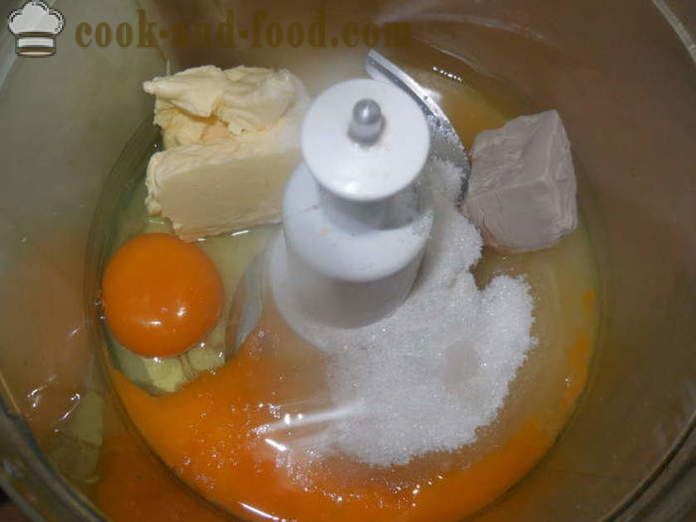 Wielkanoc ciasto z sokiem pomarańczowym lub tort-kraffin herbatniki ciasta, jak gotować, krok po kroku przepis zdjęć