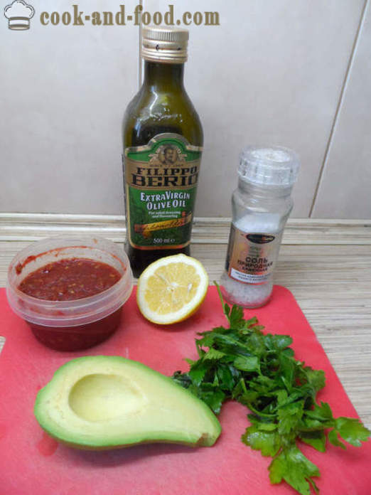 Zielony sos guacamole klasyczny - jak zrobić awokado guacamole w domu, krok po kroku przepis zdjęć