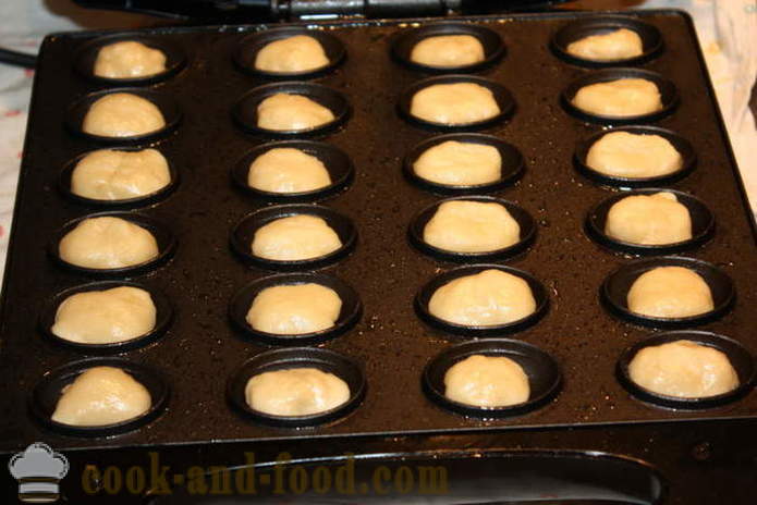 Cookies Orzechy jako dziecko - Jak zrobić ciasteczka z mleka, orzechów skróconego starego Krok po kroku zdjęć receptury