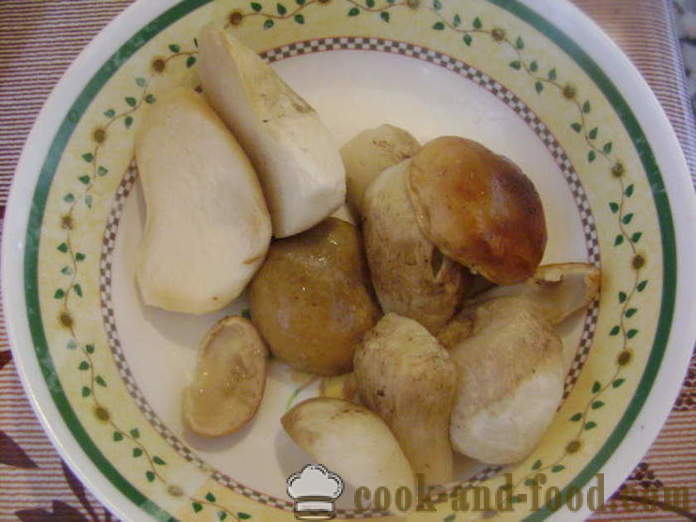 Ziemniaki pieczone w piekarniku z grzybami i śmietaną - how pyszne ziemniaki pieczone w piekarniku, z krok po kroku przepis zdjęć