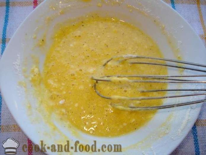 Klasyczne ciasto jajko do smażenia steków lub ryb - jak gotować ciasto w domu, krok po kroku przepis zdjęć