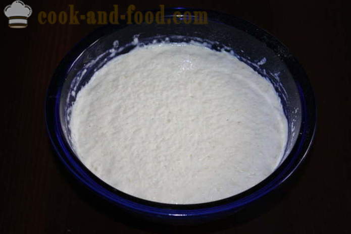 Pyszne chrupiące ciasto ryż skokowo - jak zrobić ciasto piernik z mąki ryżowej z drożdżami, krok po kroku przepis zdjęć