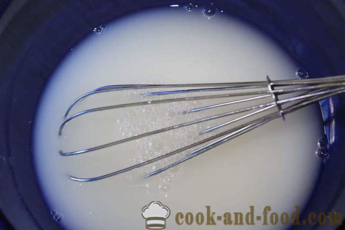 Pyszne chrupiące ciasto ryż skokowo - jak zrobić ciasto piernik z mąki ryżowej z drożdżami, krok po kroku przepis zdjęć