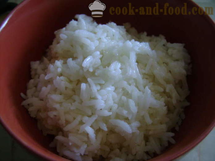 Pyszne kruche ryż dekorować - jak gotować ryż ostry dekoracji w Chinach, krok po kroku przepis zdjęć