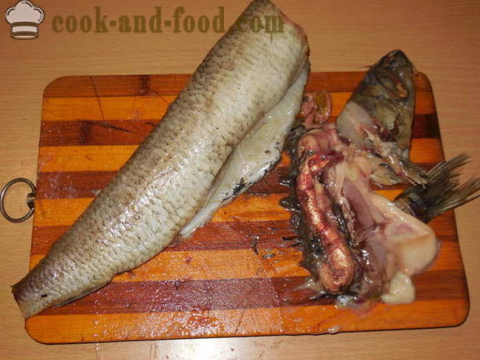 Pyszne faszerowane ryby - jak gotować nadziewane mielone ryby i ryż, z krok po kroku przepis zdjęć