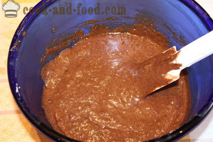 Ciasteczka czekoladowe makaron - jak gotować makaron ciasteczka, krok po kroku przepis zdjęć