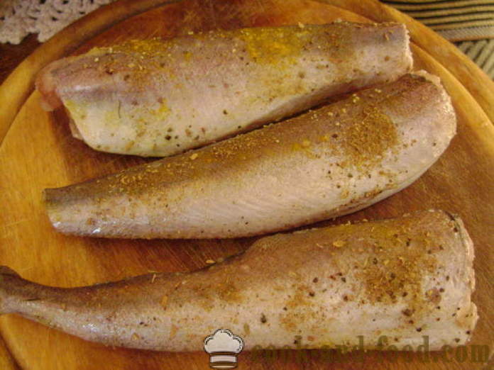 Ryby zapiekanka - jak gotować garnek ryb w piekarniku, z krok po kroku przepis zdjęć