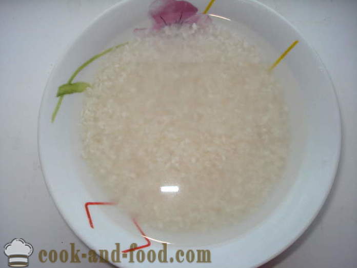 Jak gotować ryż wałkuje w domu, krok po kroku przepis zdjęć