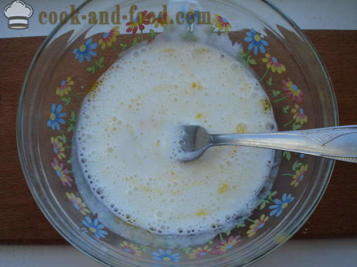 Ciasto na pierogi na parze w jogurcie i szpinakiem - Jak przygotować ciasto na pierogi na parze, z krok po kroku przepis zdjęć